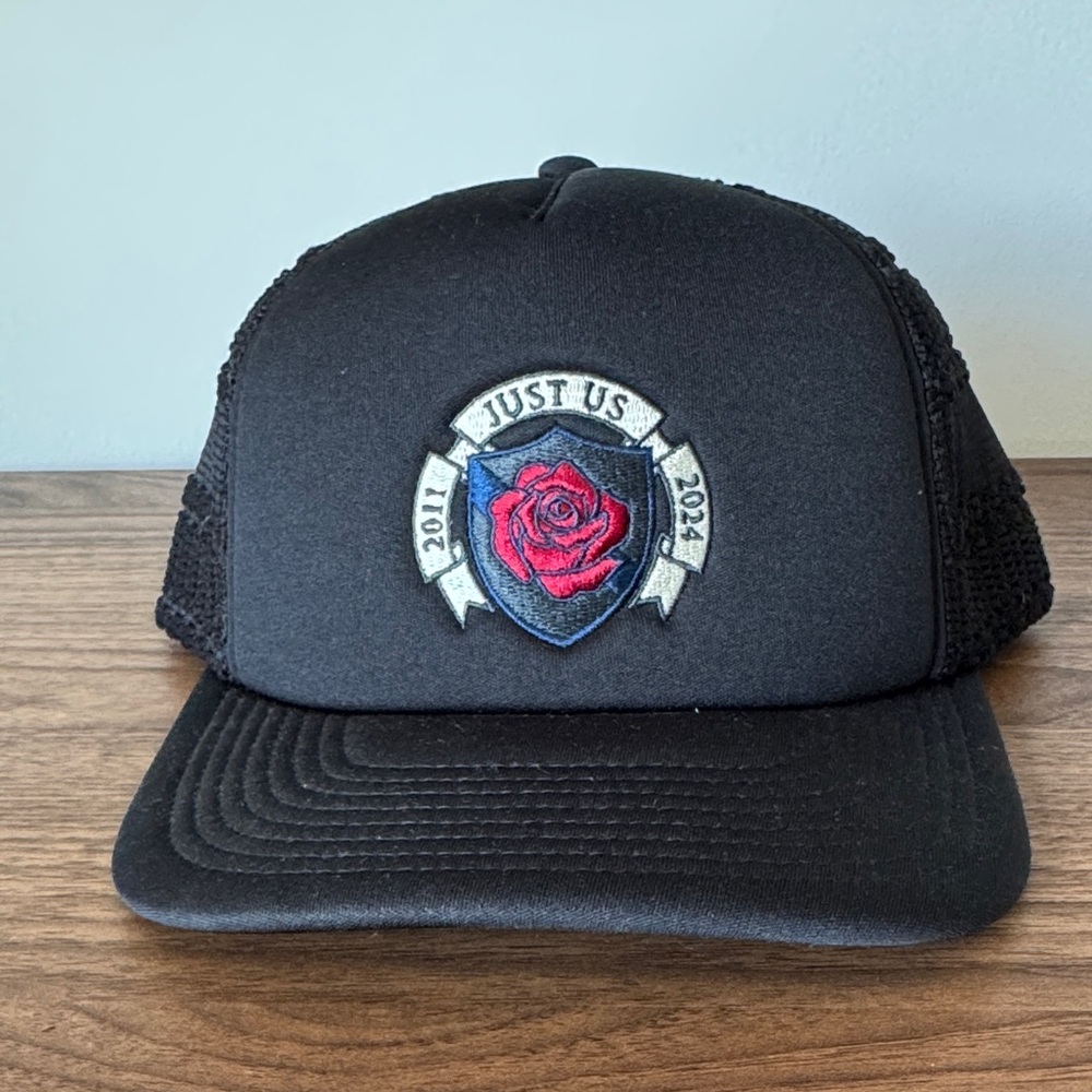 Kith Black and Gray Knit Trucker Hat